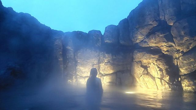 スカイラグーン地熱スパで肌も心もリラックス
